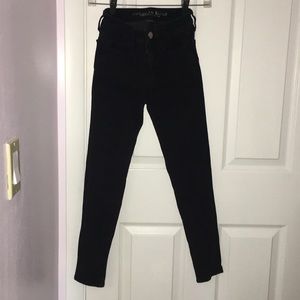 Black American eagle jeggings